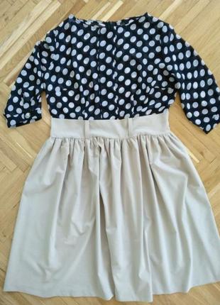 Платье в горошек dioni