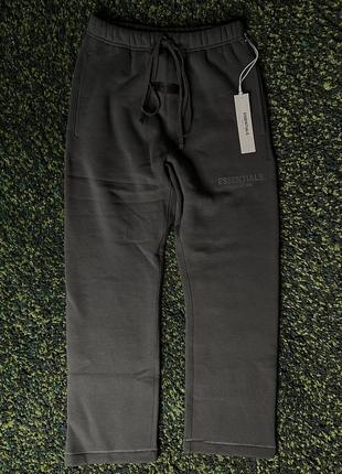 Штаны essentials fear of god relaxed lounge pants gray (new) |original1 фото