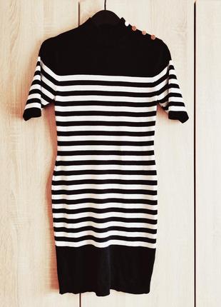 Волшебное платье туника на короткий рукав м2 фото