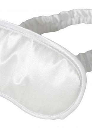 Маска на глаза satin love mask, white