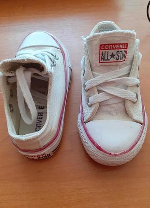 Кеди дитячі converse  24 р.  оригінал. 3