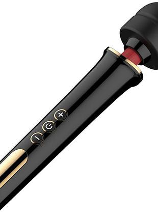 Вибромассажёр для тела fashion orgasmic 10 режимов вибрации и 5 режимов скорости черный