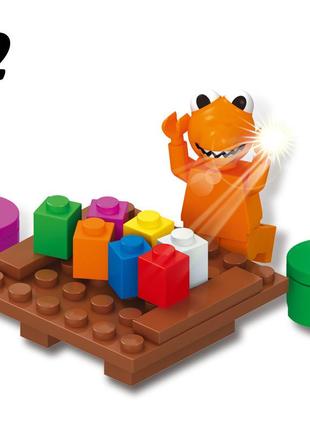 Конструктор lego rainbow friends помаранчевий із roblox. лего радужній друг з роблокс.3 фото