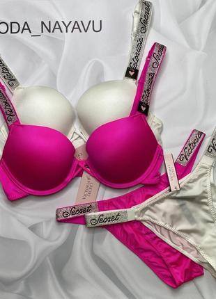 Яркие комплекты victoria secret