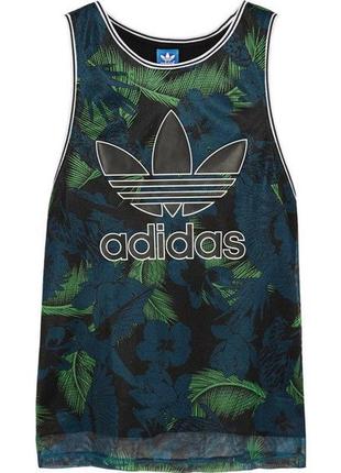 Двошарова майка з сіткою adidas2 фото