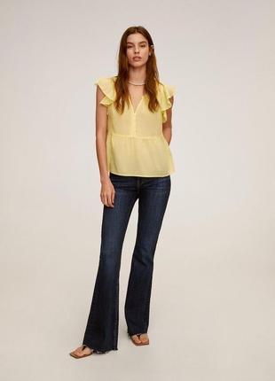 Женская легкая рубашка блуза манго mango2 фото