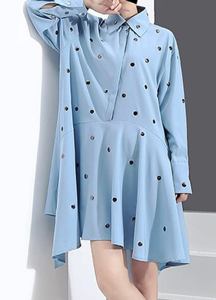 Платье с асимметричным подолом