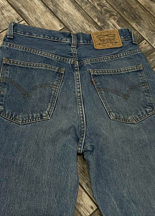 Levi’s vintage вінтажні блакитні mom джинси з високою посадкою7 фото