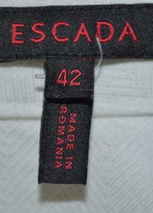 Белые брюки escada3 фото