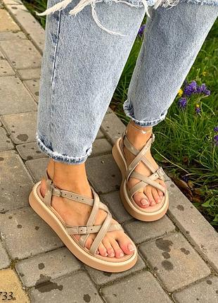 Босоножки сандалии натуральная кожа черные белые розовые голубые