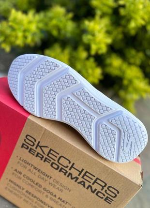 Гарнющі невагомі текстильні кросівки skechers /сша/9 фото