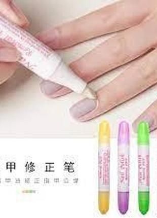 Карандаш-корректор для удаления лака 1шт