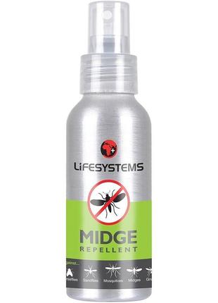 Спрей от насекомых lifesystems midge 100 мл