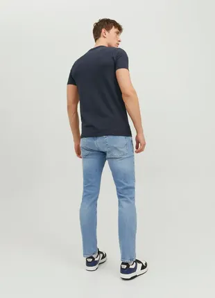 Базова футболка jack&amp;jones basic o-neck2 фото