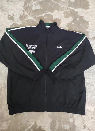 Винтажная ветровка пума  ⁇  vintage puma track jacket xlarge