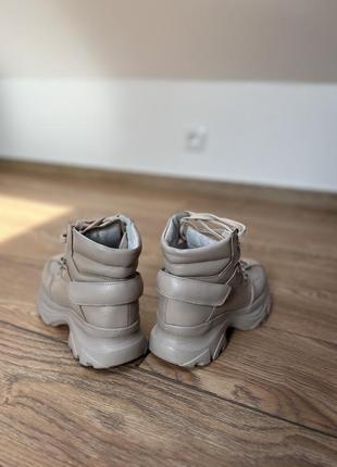 Кожаные ботинки украинского бренда noemi3 фото