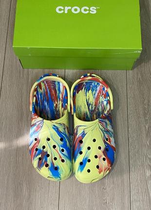 Crocs classic marbled clog оригінал