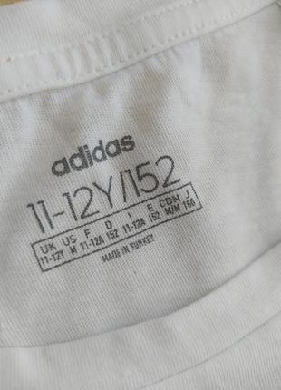 Футболка adidas оригинал на 11-12 лет рост 1523 фото