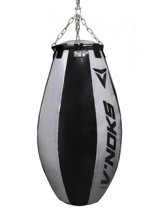 Боксерская груша апперкотная каплевидная профессиональная тяжелая навесная v`noks 50-60кг для отработки ударов3 фото