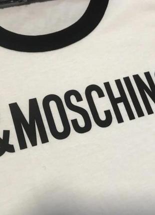 Женская футболка от премиум бренда h&moschino2 фото