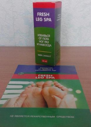 Спрей от грибка и потливости ног fresh leg spa (флеш лег спа) daymart