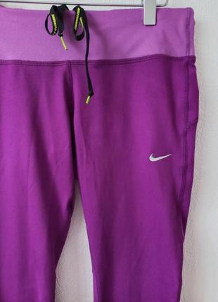Nike dry-fit бриджи капри s-размер оригинал