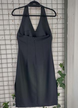 Коктейльное черное платье sisley2 фото