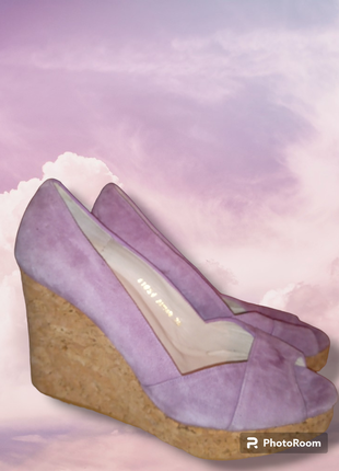 Продам женские туфли босоножки новые пудровые на платформе актуальные базовые натуральные кожаные замшевые брендовые качественные базовые новые недорого