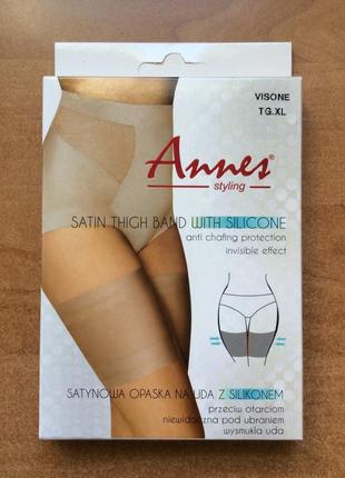 Бандалетки annes "satin thigh"