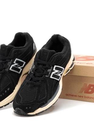 Чоловічі замшеві кросівки new balance 1906r black beige (у чорному кольорі нью беланс 1906r )(41-45)