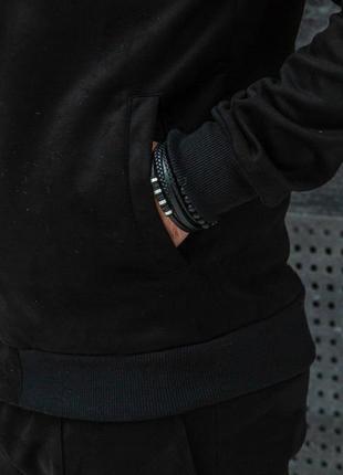 Чоловіча осіння весняна куртка бомбер демісезонна замшева3 фото