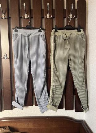 Котонові брюки бавовна італія
