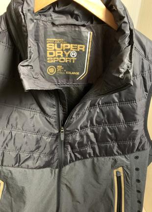 Superdry sport жилет новый легкий стильный оригинал!2 фото