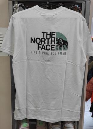 Футболка the north face tnf біла чоловіча
