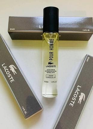 Чоловічі парфуми masculino lacoste pour homme 33мл. (лакоста пур хом)