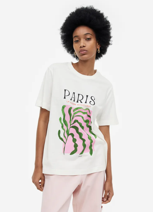 Футболки оверсайз h&m xs, s, m, l, xl, xxl