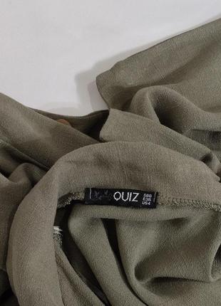 Quiz оливковый пиджак с ремешком2 фото