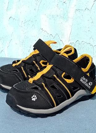 Jack wolfskin босоножки детские р. 28(166 мм).