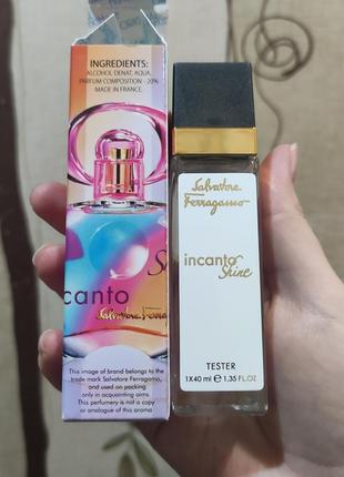 Женские salvatore ferragamo incanto shine (сальваторе феррагамо инканто шайн) 40 мл