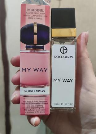 Жіночі giorgio armani my way ( джоржіо армані май вей) 40 мл