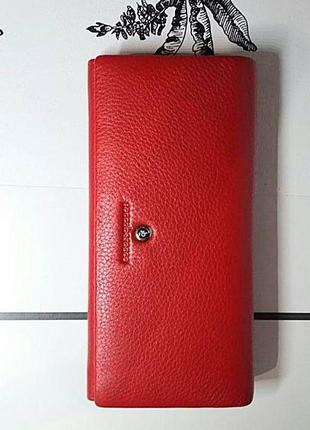 Якiсний легкий шкiряний гаманець з логотипом2 фото
