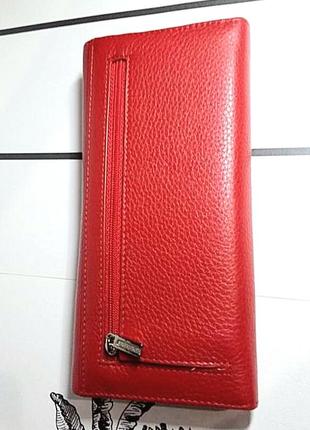 Якiсний легкий шкiряний гаманець з логотипом3 фото