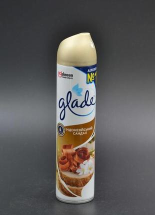 Освежитель воздуха "glade"/ аэрозоль / индонезийский сандал / 300мл1 фото