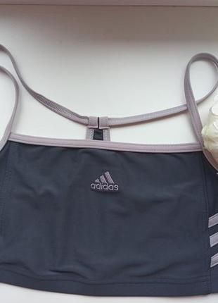 Adidas стильний спортивний топ з сіткою бюстгальтер для тренувань 50/52 розмір