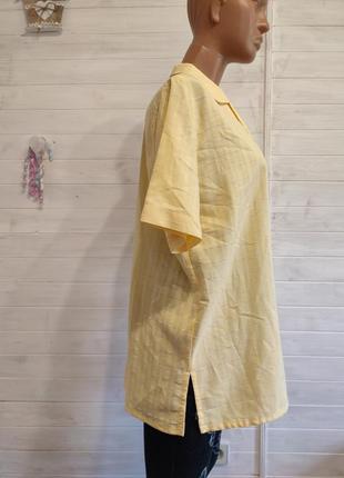 Красивая блузка на пуговках перламутровых  2xl-3xl3 фото