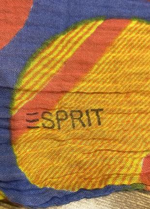 Яркий, легкий шарф от американского бренда /esprit /.4 фото