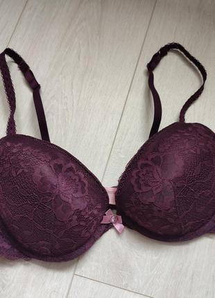 Бюстгалтер ажурный бюст кружевной лиф hunkemoller 36b 80b 75c