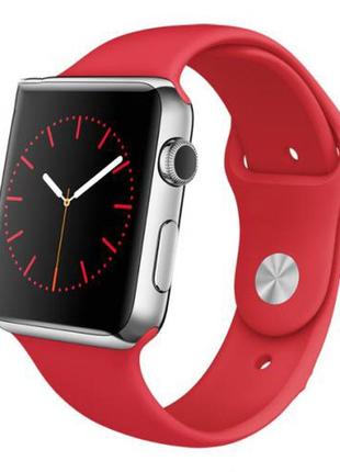 Смарт-часы smart watch a1 умные электронные со слотом под sim-карту + карту памяти micro-sd. цвет: красный3 фото
