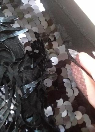 Шикарное платье туника с бахромой, x's-m l4 фото
