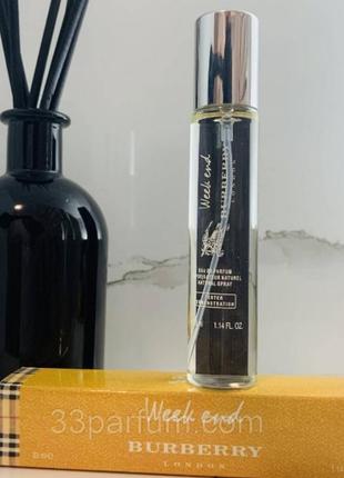 Женские духи burberry binhamnyl weekend for women 33 ml. (барбери уикенд умен)